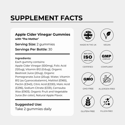 Charava UK - Apple Cider Vinegar Gummies