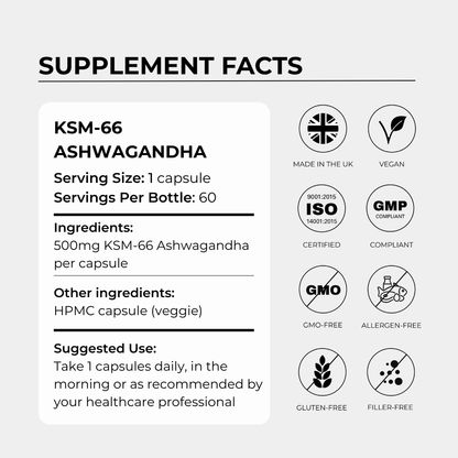 Charava UK - Ashwagandha (KSM-66)
