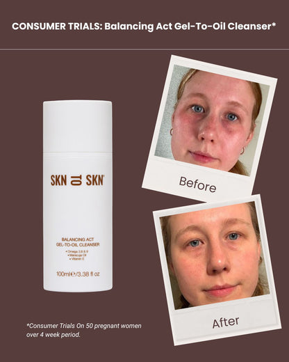 SKN TO SKN - BALANCING ACT GEL-TO-OIL CLEANSER 100ml