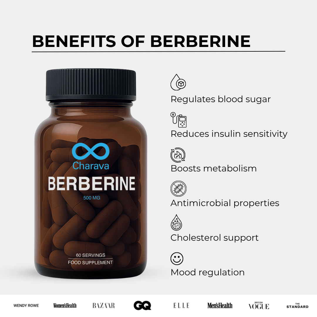 Charava UK - Berberine 500mg
