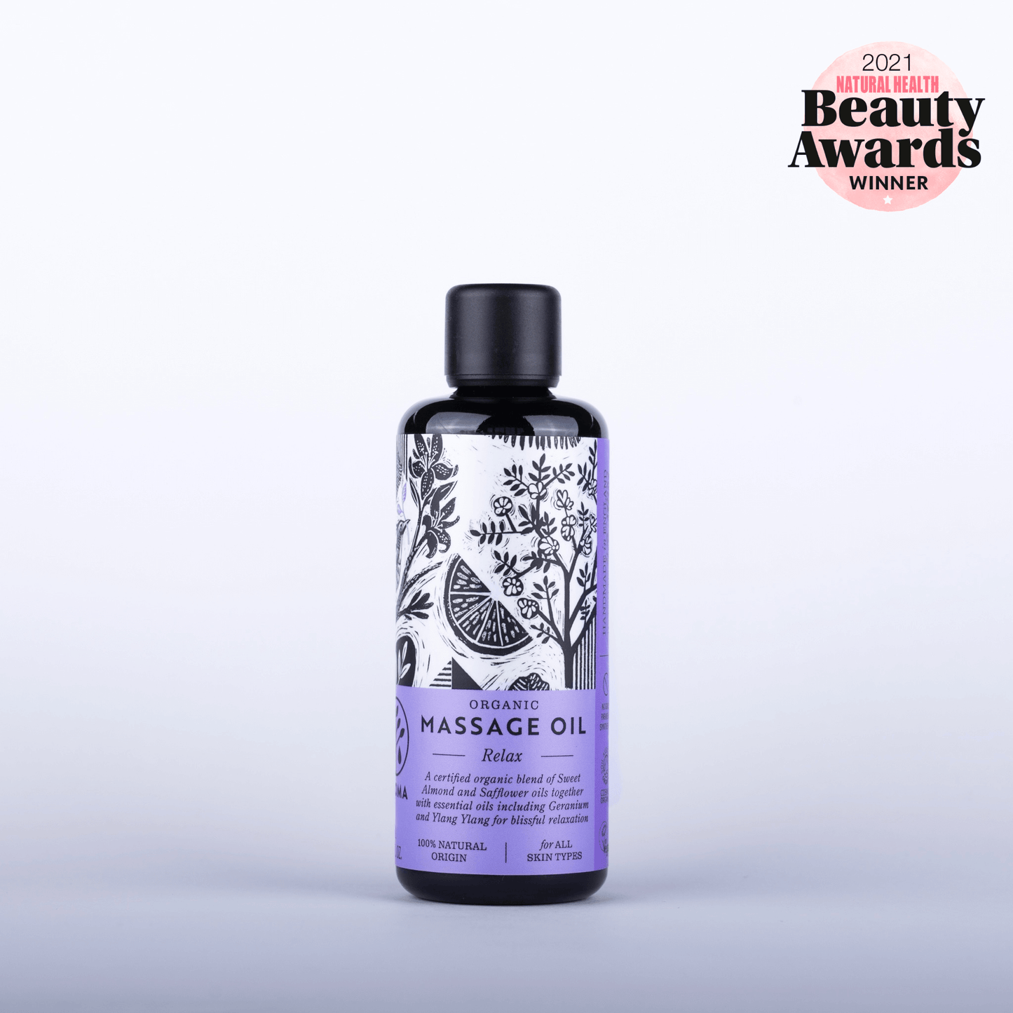 Haoma Relax Organic Massage Oil 100ml