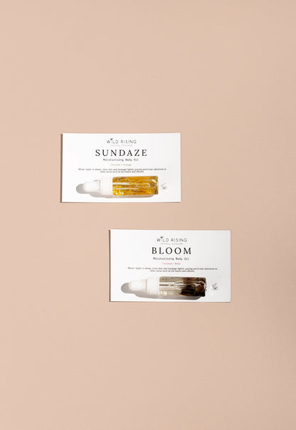 Wild Rising Skincare - Travel-Size Mini Body Oil Set