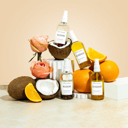 Wild Rising Skincare - Bloom - Coconut and Rose Body Oil