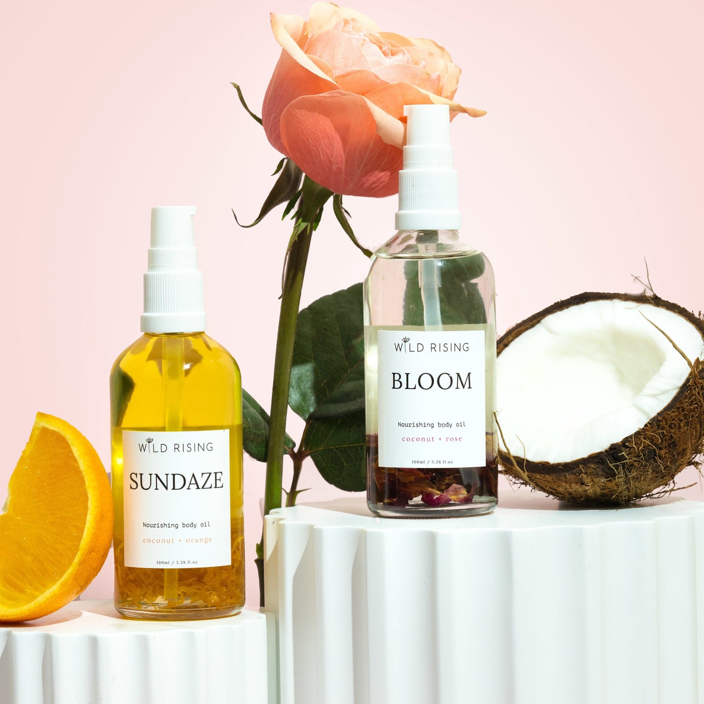 Wild Rising Skincare - Sundaze - Coconut and Orange Body Oil