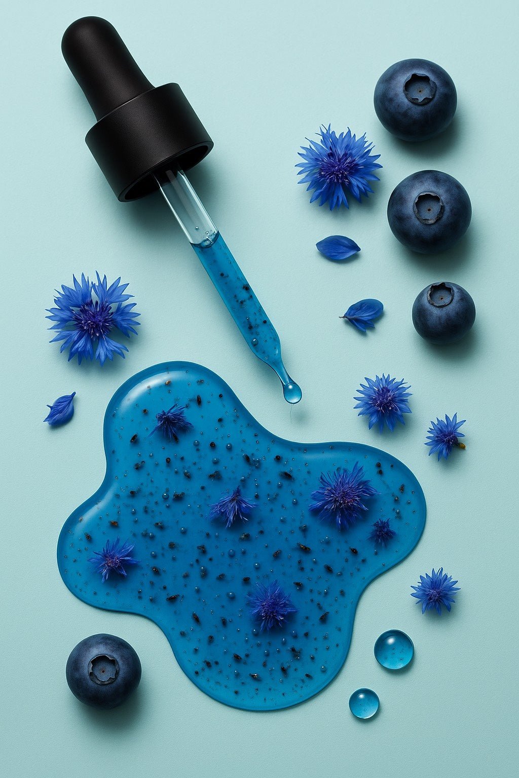 Grounded Body - Blue Moon - Blueberry and Blue Tansy Luxe Facial Oil