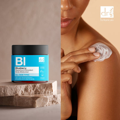 Dr Botanicals - Blueberry Superfood Antioxidant Body Moisturiser 60ml