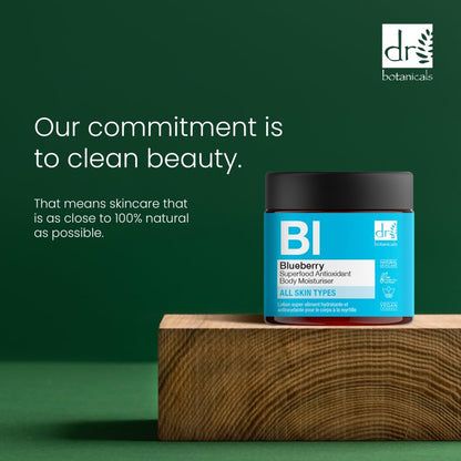 Dr Botanicals - Blueberry Superfood Antioxidant Body Moisturiser 60ml