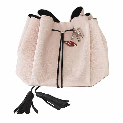 Donna May London Lay Flat Makeup Bag in Blush Pink
