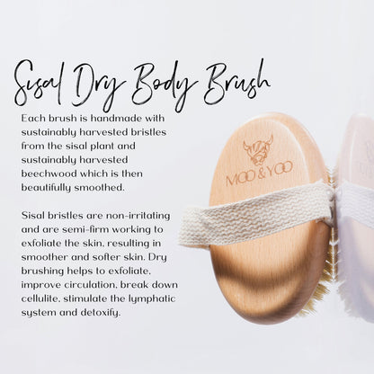 Moo&You Sisal Dry Body Brush