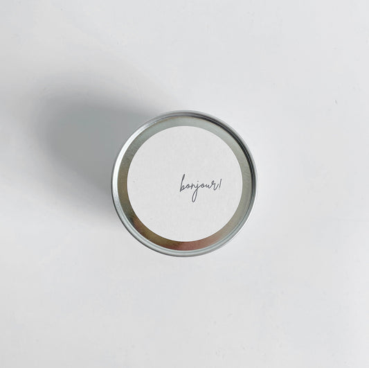 Hobo+Co - Travel Size 'Bonjour' Candle
