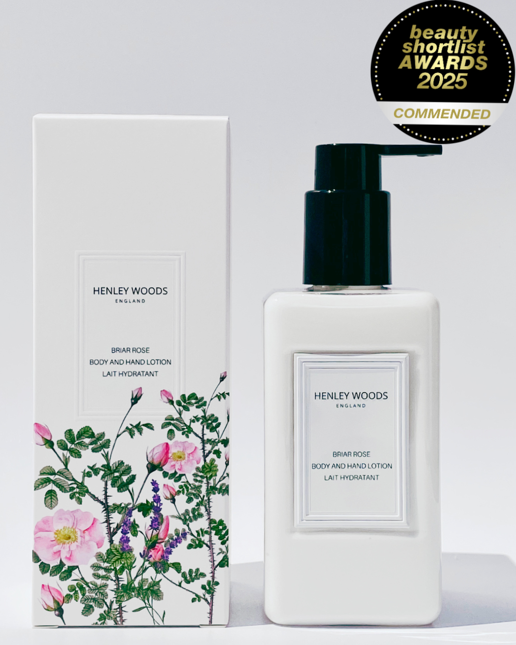 Henley Woods - BRIAR ROSE BODY AND HAND LOTION 300ml