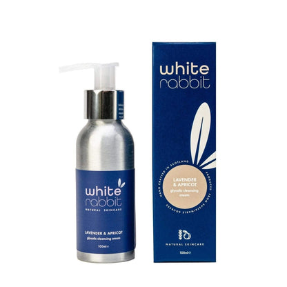 White Rabbit Skincare - Brightening Lavender & Apricot Glycolic Acid Cream Cleanser