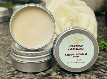 Starest - Cedarwood and Bergamot Deodorant Balm