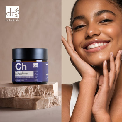 Dr Botanicals - Charcoal Superfood Mattifying Face Mask 60ml