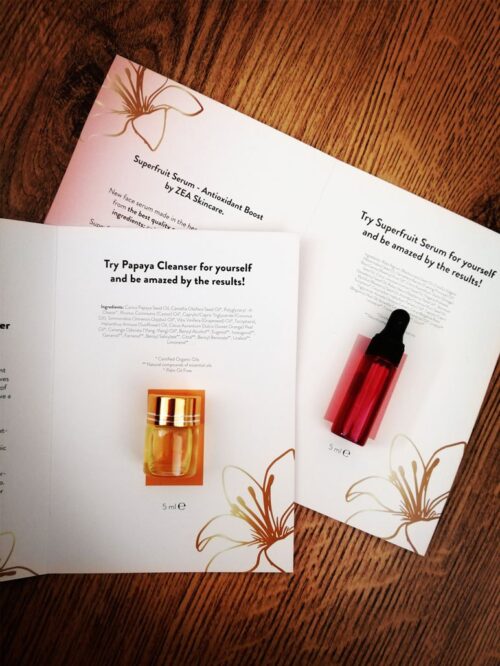 Zea Skincare Fruity Frenzy Sample Set
