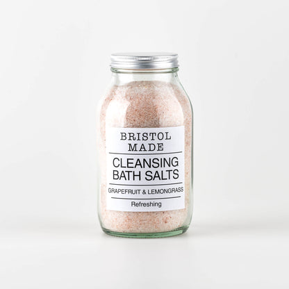 Bristol Made - CLEANSING BATH SALTS LEMONGRASS & GRAPEFRUIT