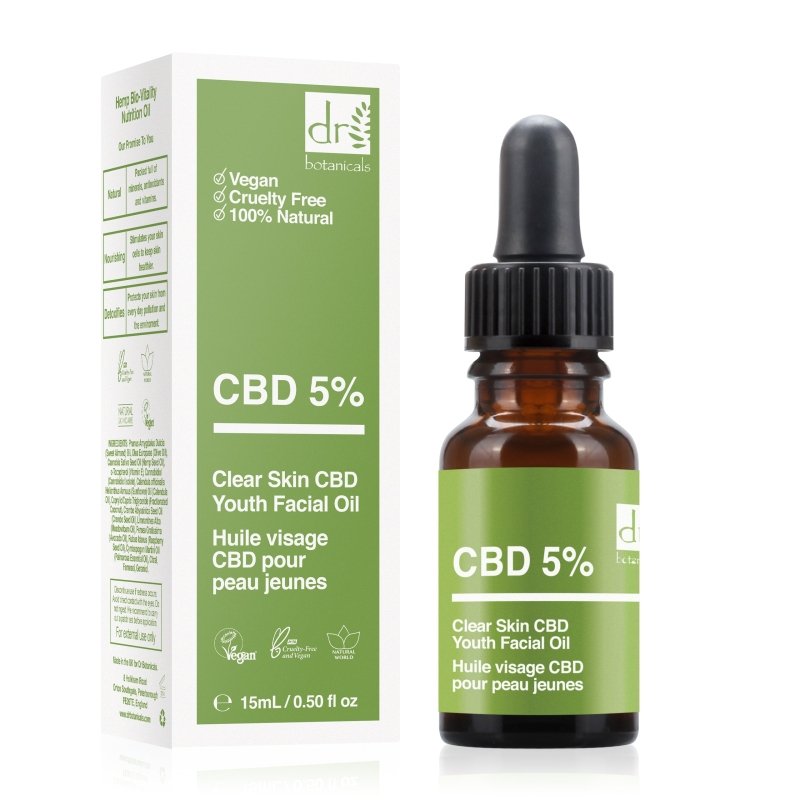 Dr Botanicals - Clear Skin Youth Facial Oil 15ml