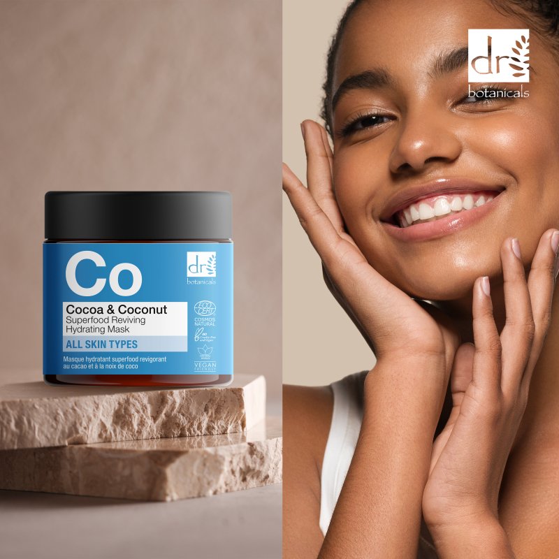 Dr Botanicals - Cocoa & Coconut Superfood Reviving Hydrating Mask 60ml