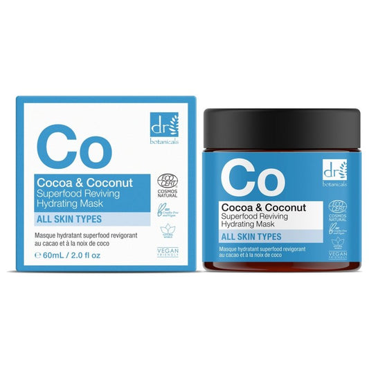 Dr Botanicals - Cocoa & Coconut Superfood Reviving Hydrating Mask 60ml