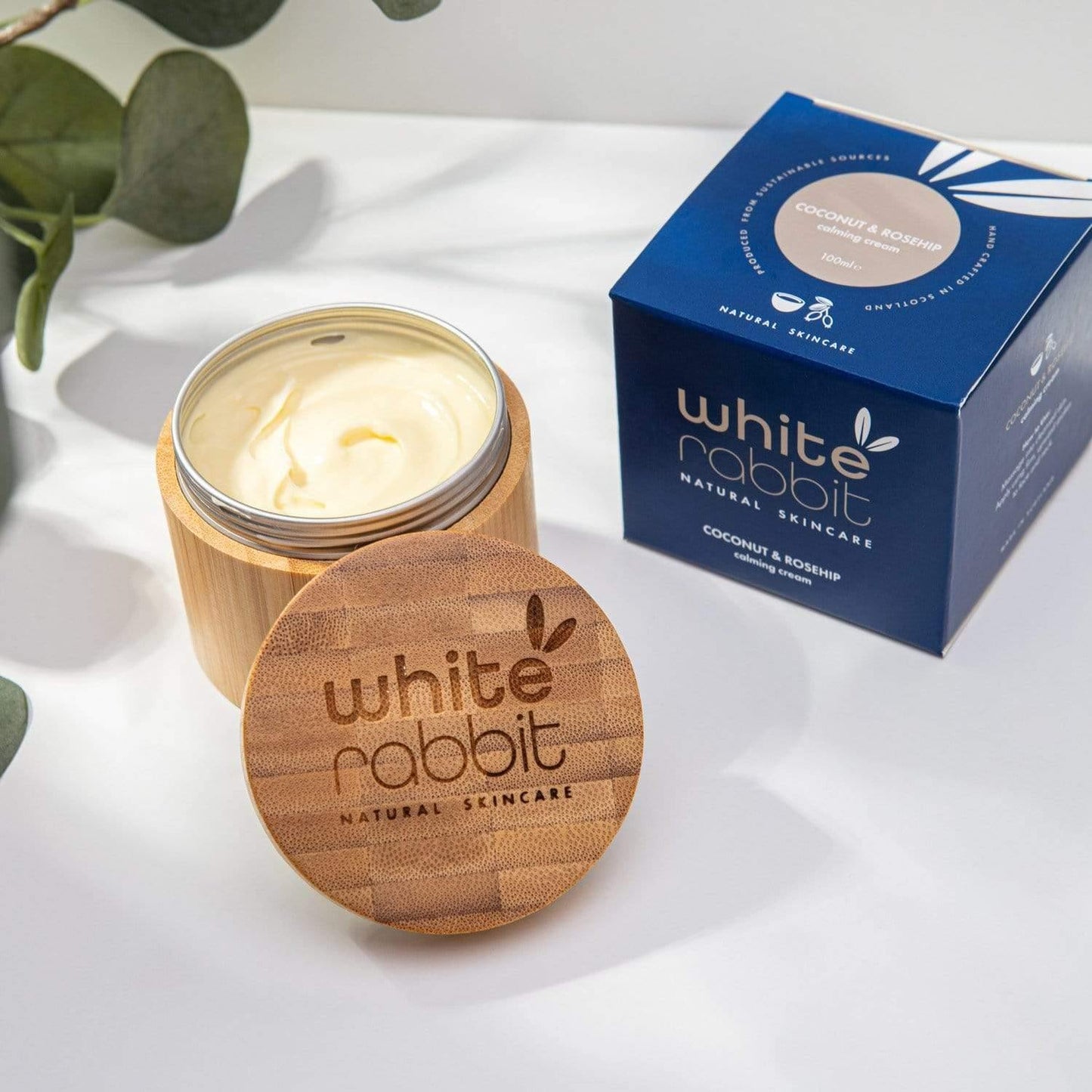 White Rabbit Skincare - Coconut & Rosehip Calming Cream - 100ml