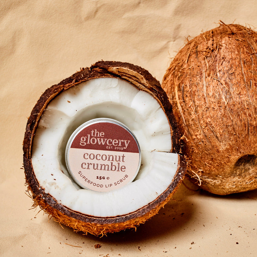 The Glowcery - Coconut Crumble Superfood Lip Scrub