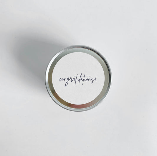 Hobo+Co - Travel Size 'Congratulations' Candle