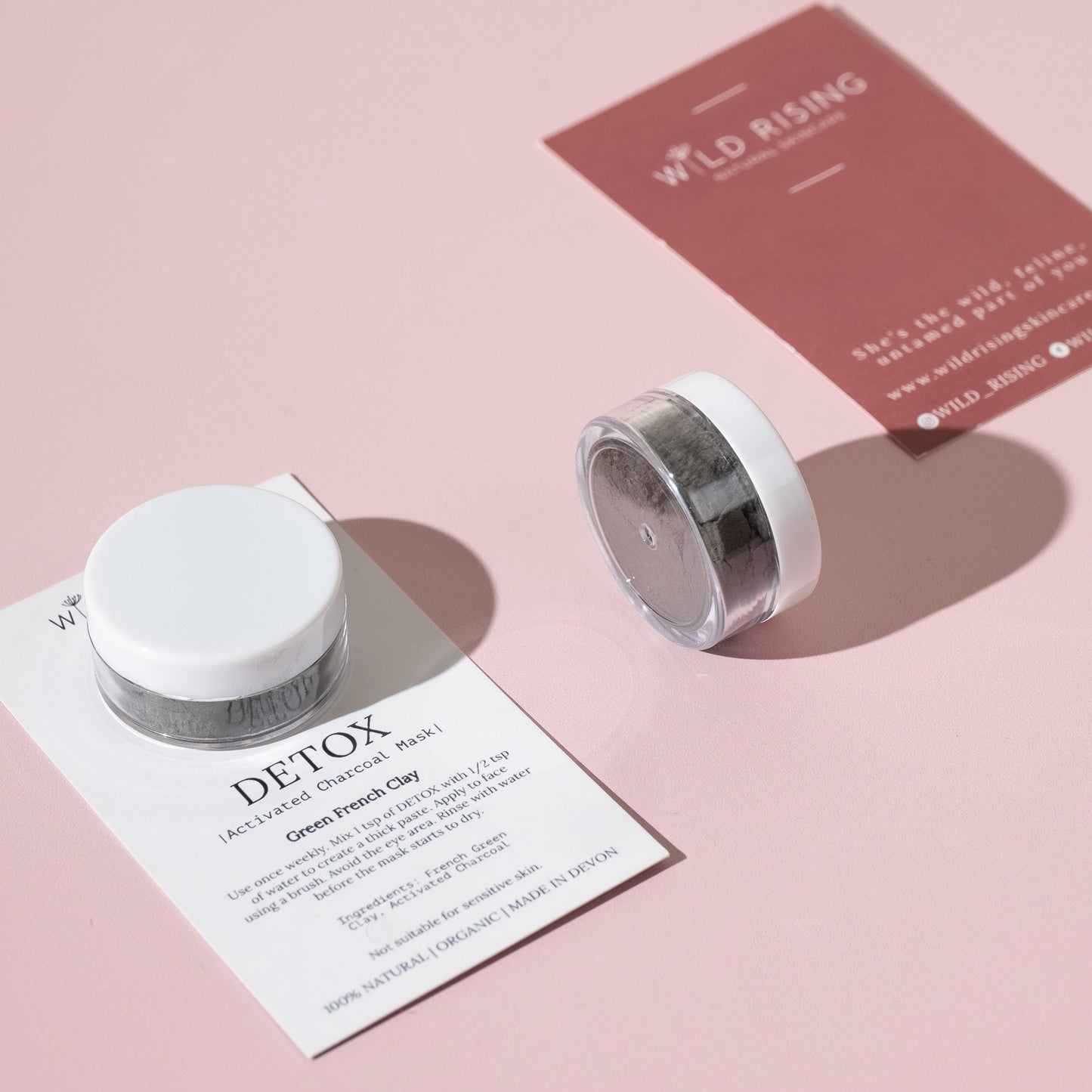 Wild Rising Skincare - Detox Clay Face Mask Mini 10ml