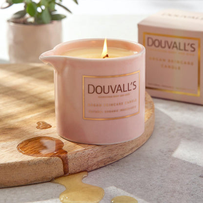 Douvall's Beauty -  Argan Massage Candle - Orangery Orchard 180g