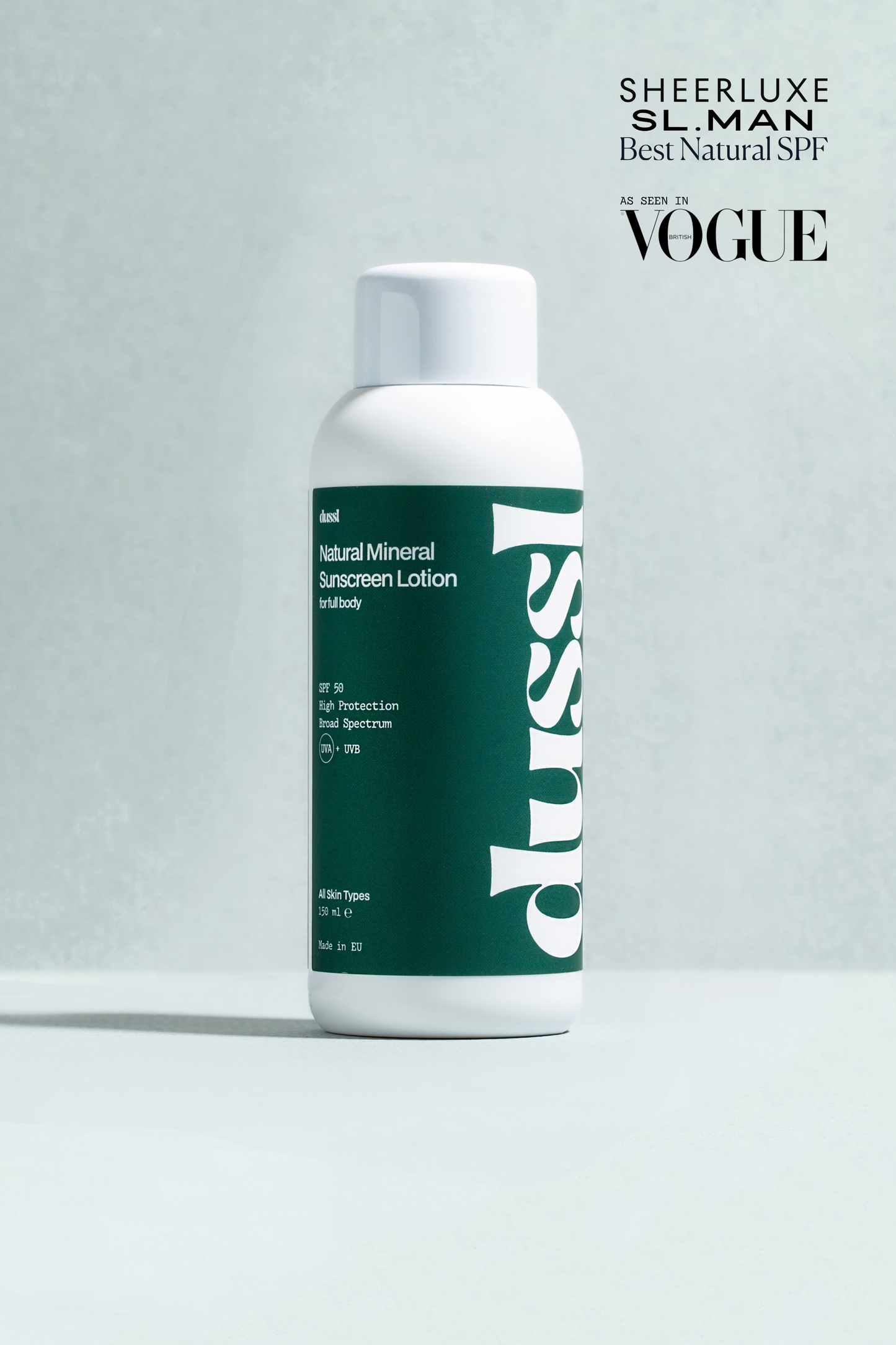dussl - Natural Mineral Sunscreen Lotion