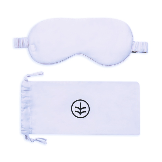 Ethical Bedding - Essential Silk Sleep Eye Mask in Sky Blue (Eucalyptus Silk)