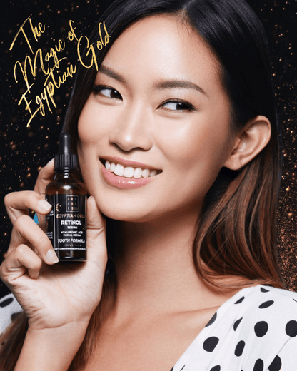 Grounded Egyptian Gold Retinol Face Serum - Anti ageing skincare
