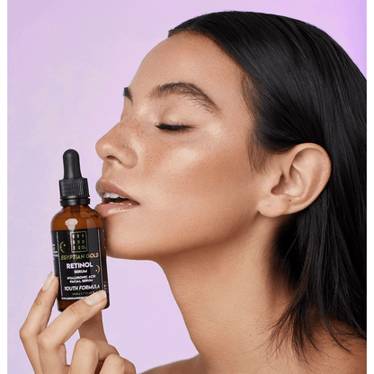 Grounded Egyptian Gold Retinol Face Serum - Anti ageing skincare