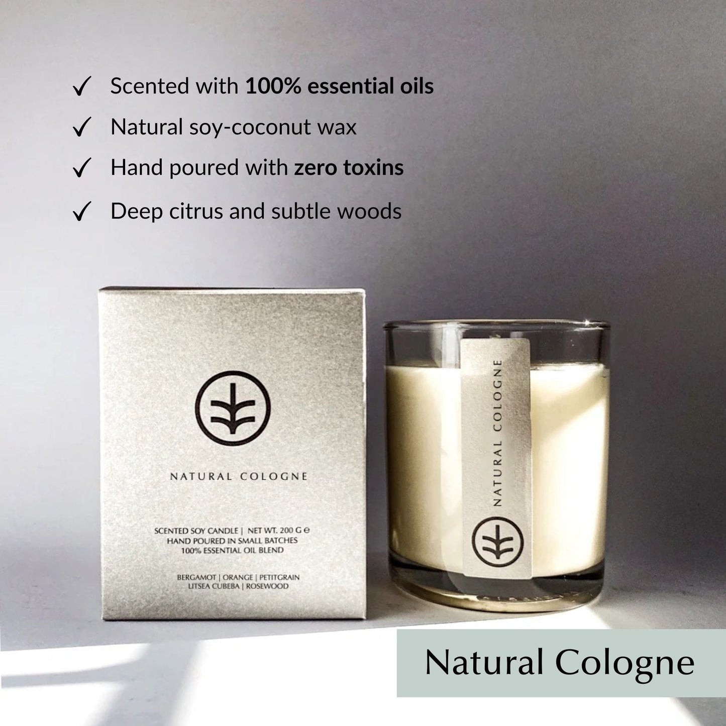 Ethical Bedding - Non-Toxic Organic Candle (Hand Poured)