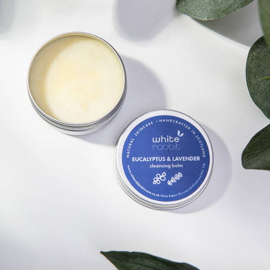 White Rabbit Skincare - Eucalyptus & Lavender Cleansing Balm - Travel/trial size 30ml
