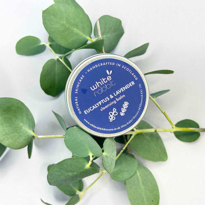 White Rabbit Skincare - Eucalyptus & Lavender Cleansing Balm - Travel/trial size 30ml