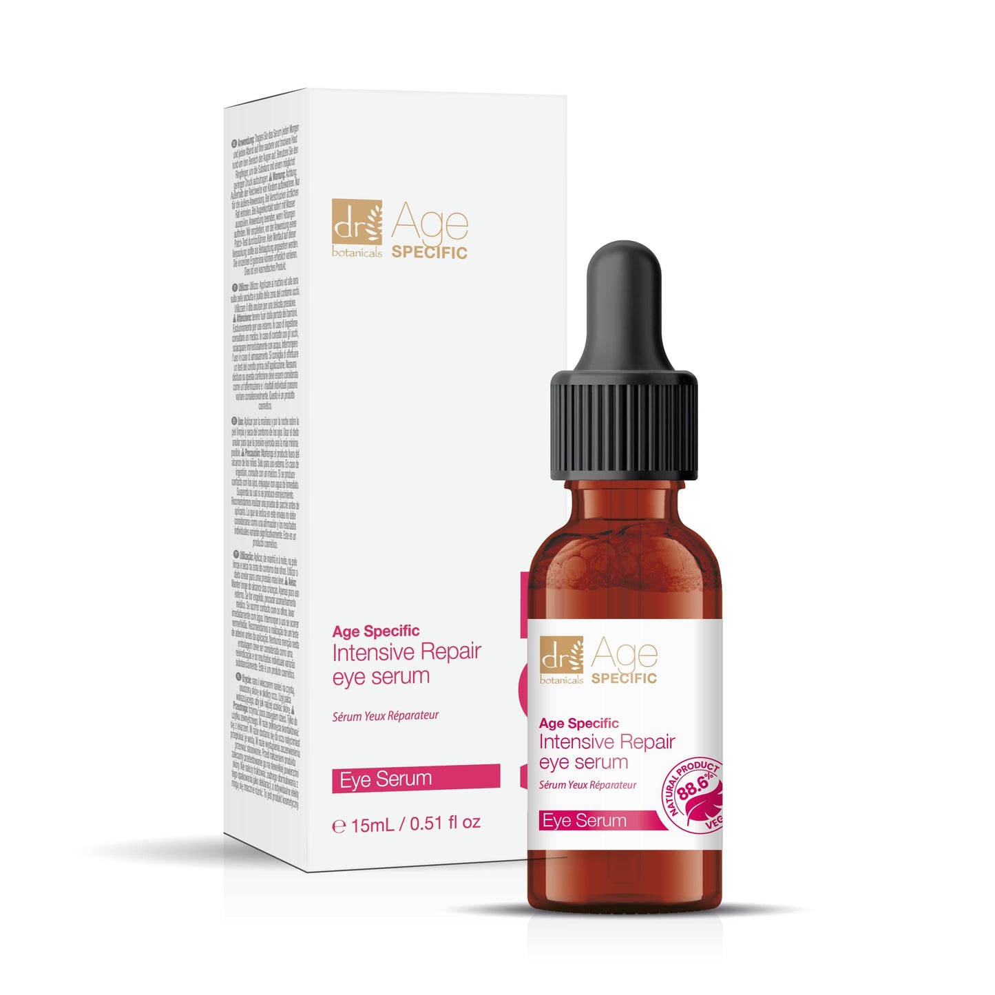 Dr Botanicals - Age Specific Intensive Repair Eye Serum 15ml Twin Value Savings Pack
