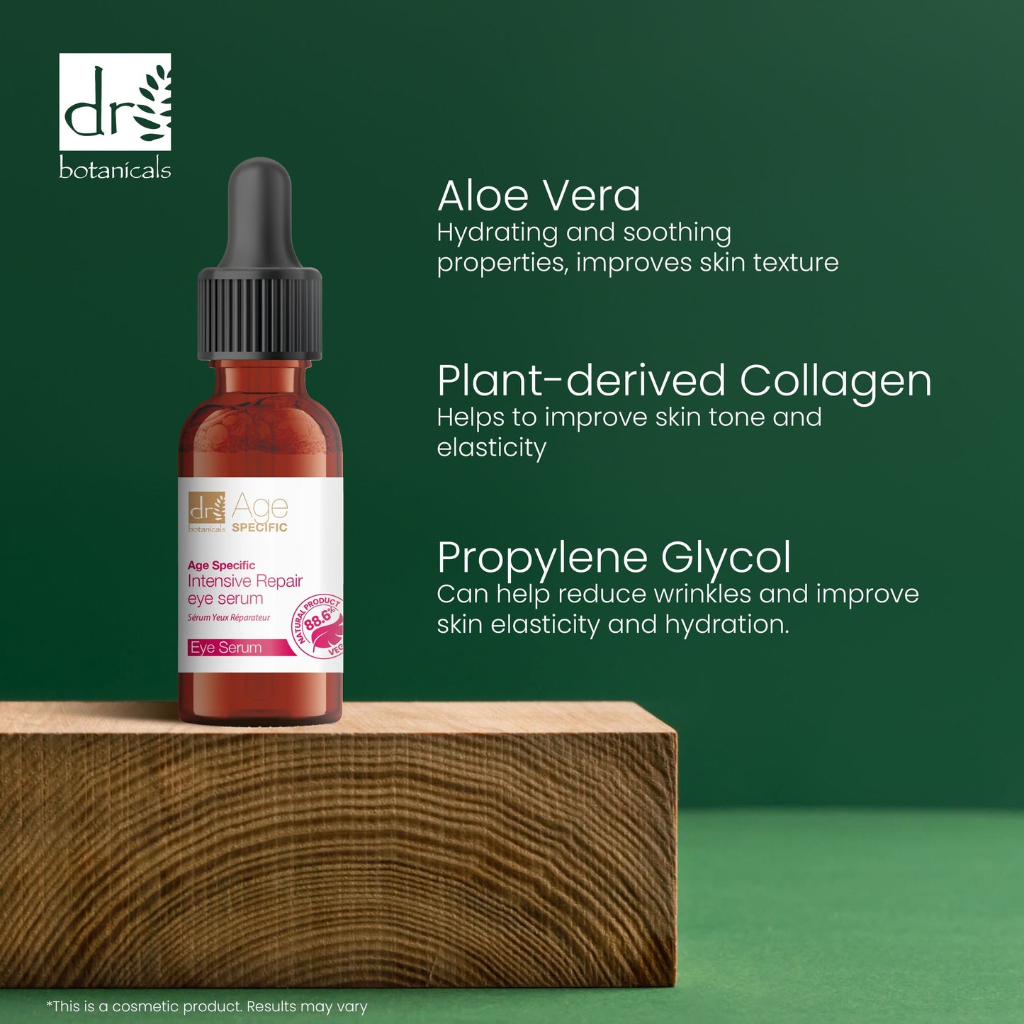 Dr Botanicals - Age Specific Intensive Repair Eye Serum 15ml Twin Value Savings Pack