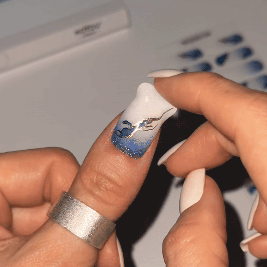MoYou London Gel Nail Strip ★ Kintsugi