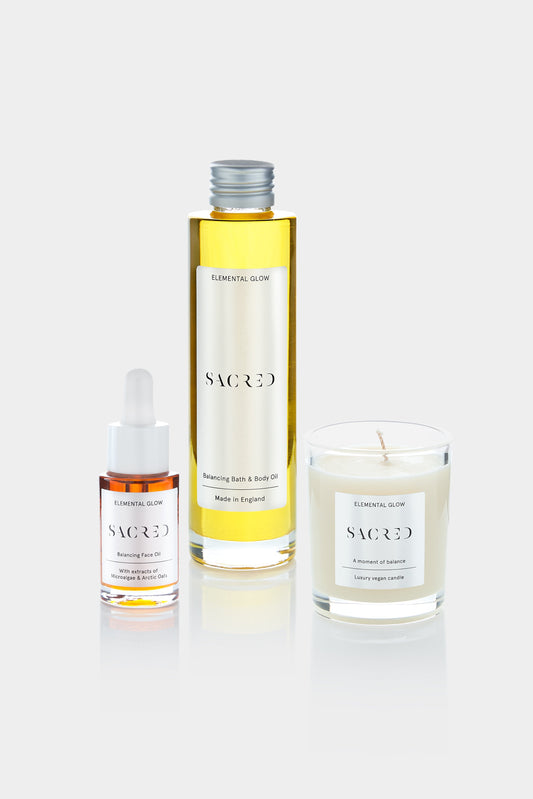 Sacred Skincare Elemental Glow Collection