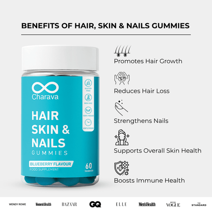 Charava UK - Hair, Skin & Nails Gummies