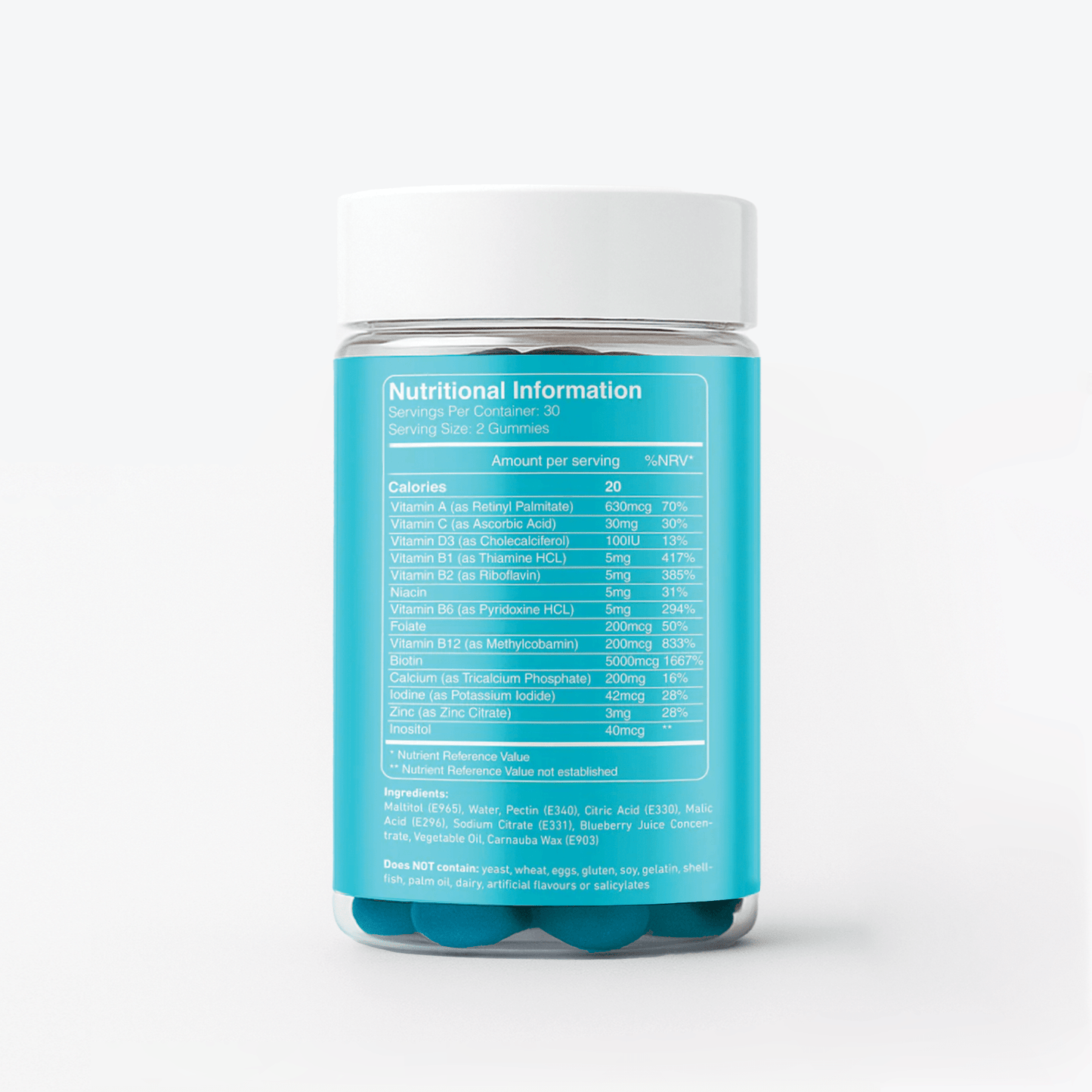 Charava UK - Hair, Skin & Nails Gummies