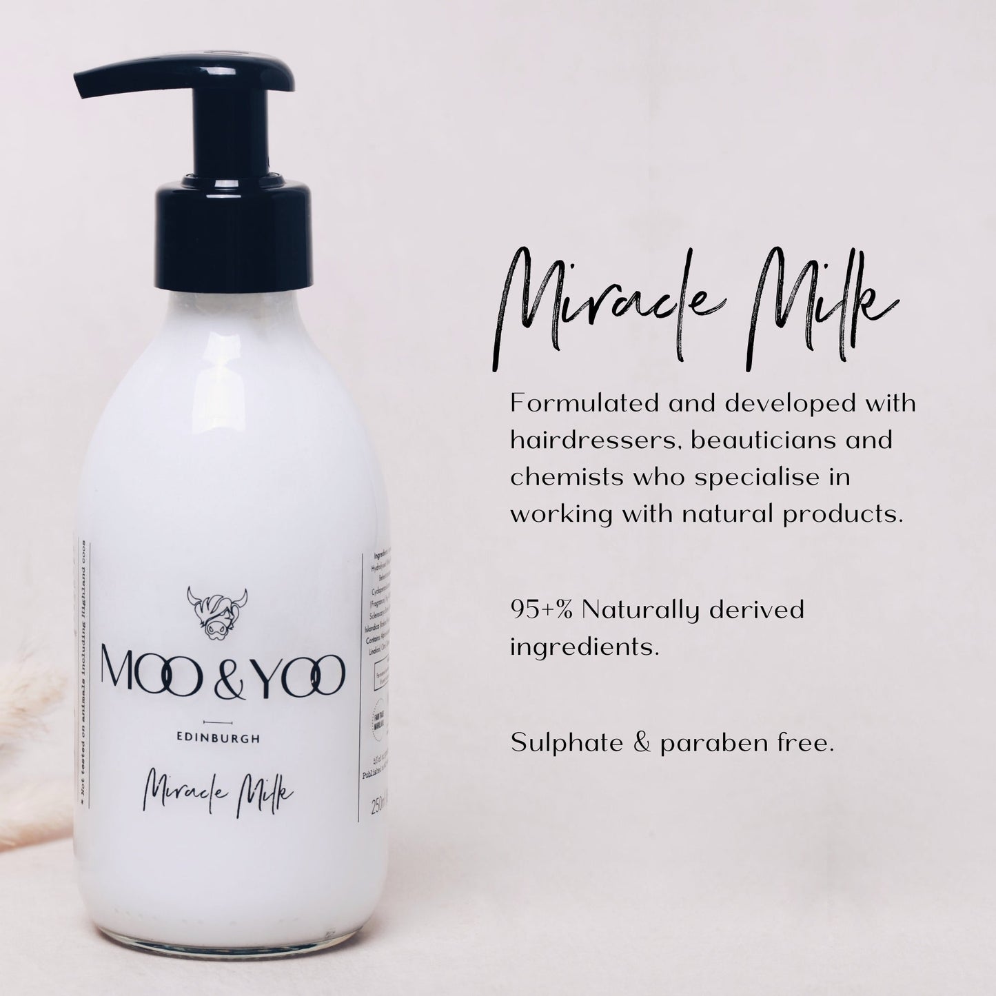 Moo&You Miracle Milk - Leave-in Conditioner and Heat Protection