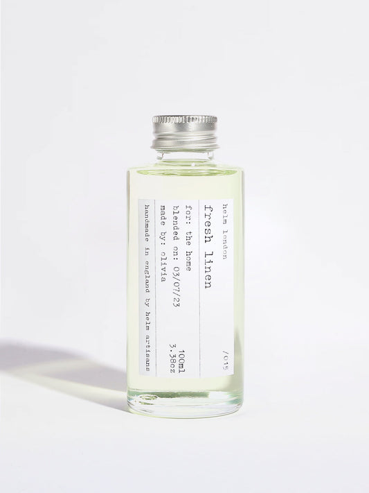 Helm London Fresh Linen Reed Diffuser - 100ml Refill