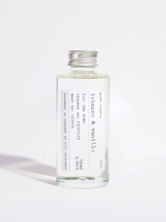 Helm London Tobacco & Vanilla Ceramic Reed Diffuser - 100ml