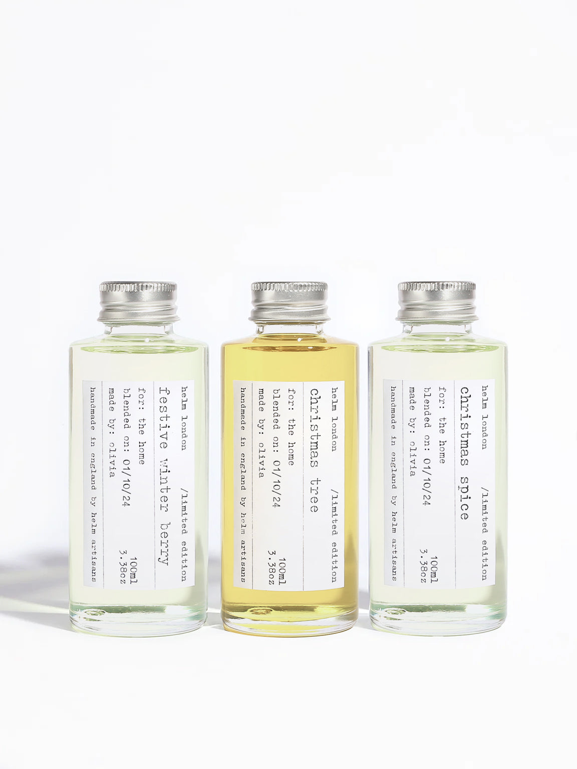 Helm London Ultimate Christmas Ceramic Reed Diffuser Set - 300ml