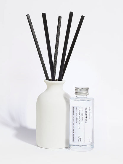 Helm London Eucalyptus Ceramic Reed Diffuser - 100ml