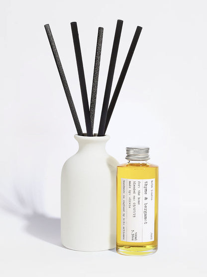 Helm London Thyme & Bergamot Ceramic Reed Diffuser - 100ml