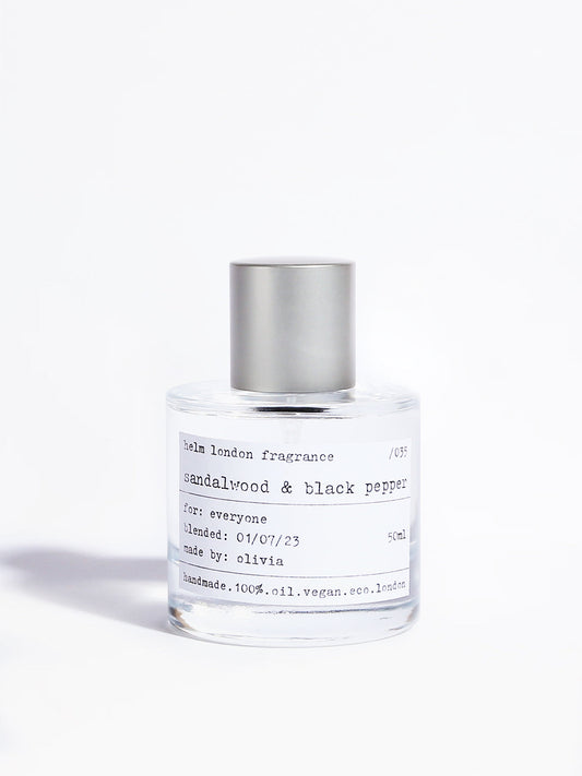 Helm London Sandalwood & Black Pepper Fragrance - 50ml