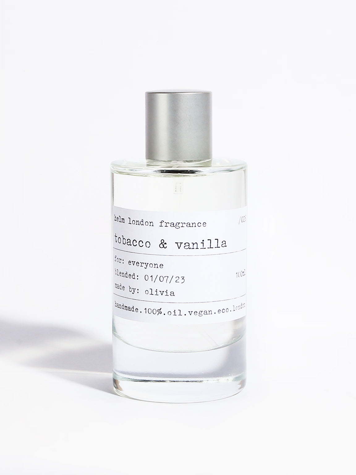 Helm London Tobacco & Vanilla Fragrance - 100ml