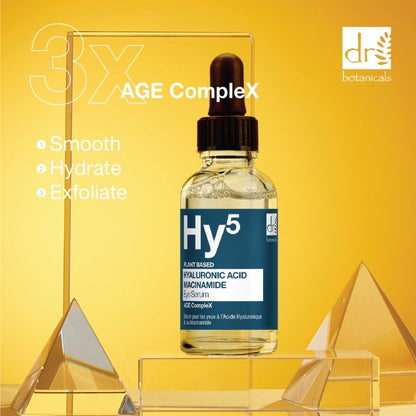 Dr Botanicals - Hyaluronic Acid 5% & Niacinamide 5% Eye Serum 15ml
